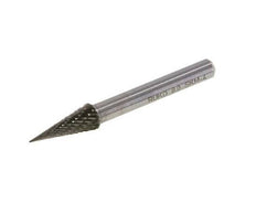 SKM Pointed Cone Shaped 8 mm Carbide Burr