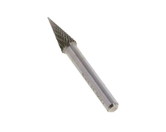 SKM Pointed Cone Shaped 8 mm Carbide Burr