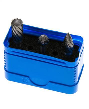 ZYA-S/KUD/SPG 3-Piece 10mm Carbide Burr Set