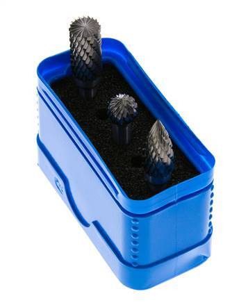 ZYA-S/KUD/SPG 3-Piece 10mm Carbide Burr Set