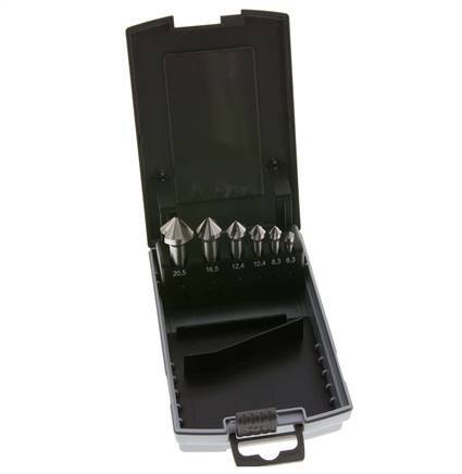 RUKO HSS-E 6-Piece Countersink Set 6.3 To 20.5mm