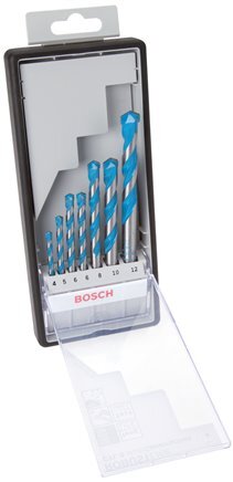 Bosch 7-Piece Diamond-Cut Multi-Purpose Drill Bit Set