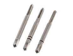 3-Piece Hand Thread Tap M 3x0.50 Standard Thread (DIN 352)