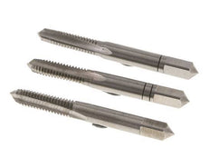 3-Piece Hand Thread Tap M 6x1.00 Standard Thread (DIN 352)