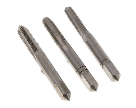 3-Piece Hand Thread Tap M 6x1.00 Standard Thread (DIN 352)