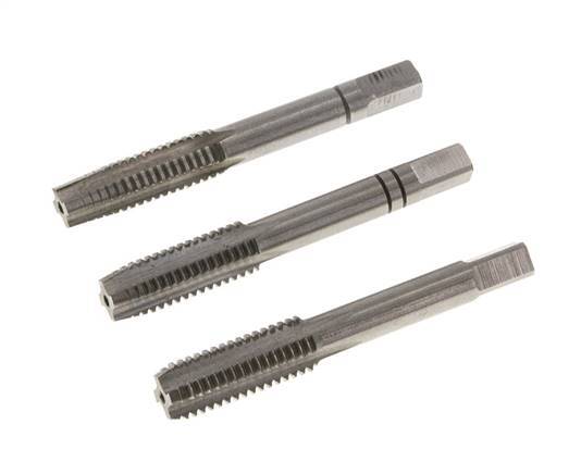 3-Piece Hand Thread Tap M 8x1.25 Standard Thread (DIN 352)
