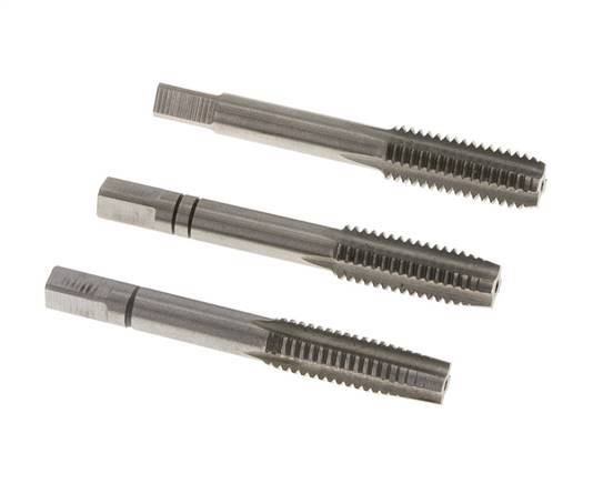 3-Piece Hand Thread Tap M 8x1.25 Standard Thread (DIN 352)