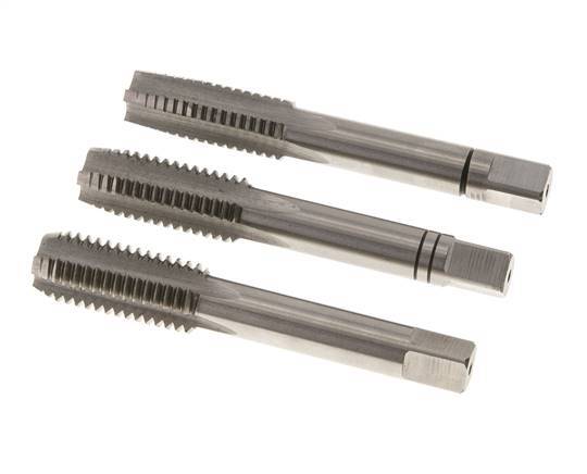 3-Piece Hand Thread Tap M 12x1.75 Standard Thread (DIN 352)