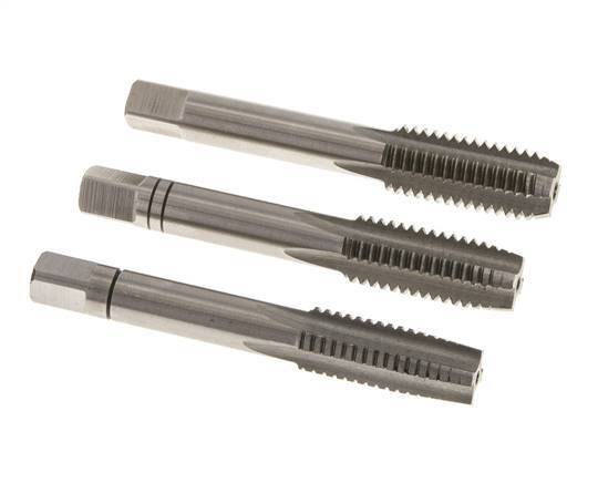 3-Piece Hand Thread Tap M 12x1.75 Standard Thread (DIN 352)