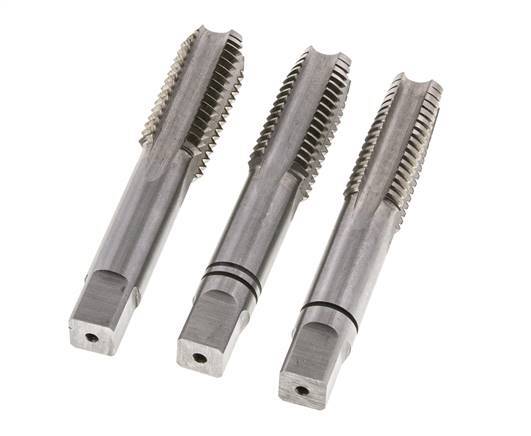 3-Piece Hand Thread Tap M 18x2.50 Standard Thread (DIN 352)