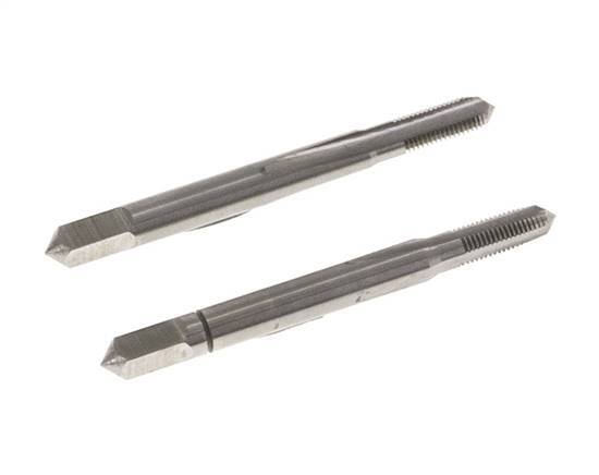2-Piece Hand Thread Tap M 4x0.50 Fine Thread (DIN 2181)
