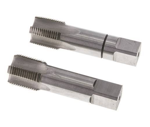 2-Piece Hand Thread Tap M 22x1.50 Fine Thread (DIN 2181)