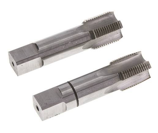 2-Piece Hand Thread Tap M 22x1.50 Fine Thread (DIN 2181)