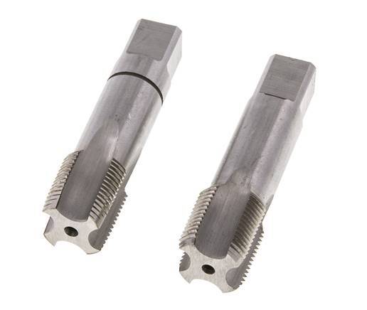 2-Piece Hand Thread Tap M 22x1.50 Fine Thread (DIN 2181)