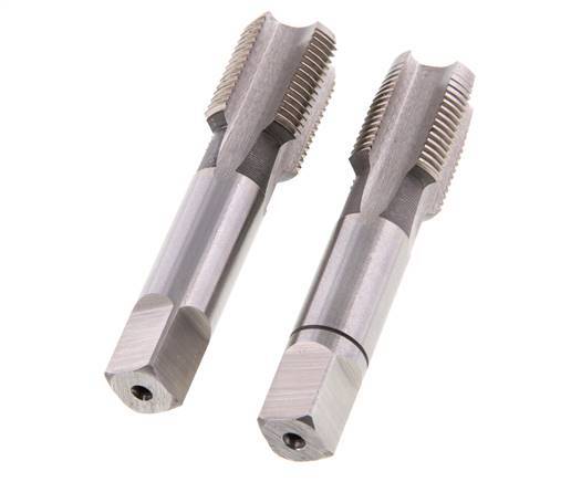2-Piece Hand Thread Tap G 3/8" DIN 5157 (DIN 253)