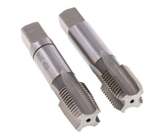 2-Piece Hand Thread Tap G 1/2" DIN 5157 (DIN 253)