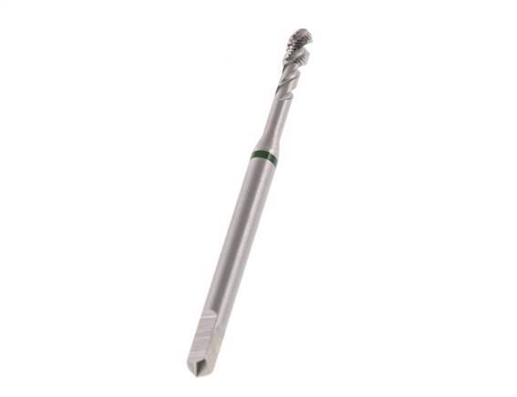 HSS-E Machine Thread Tap M3 Blind Hole 35° Clockwise Spiralled