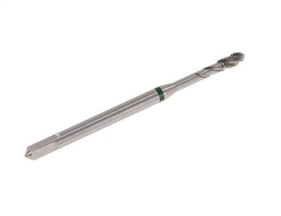 HSS-E Machine Thread Tap M3 Blind Hole 35° Clockwise Spiralled