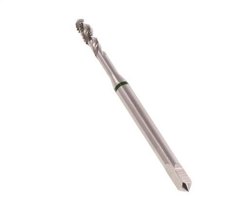 HSS-E Machine Thread Tap M4 Blind Hole 35° Clockwise Spiralled