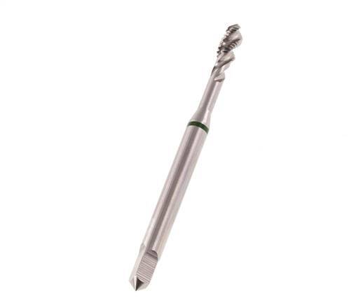 HSS-E Machine Thread Tap M4 Blind Hole 35° Clockwise Spiralled