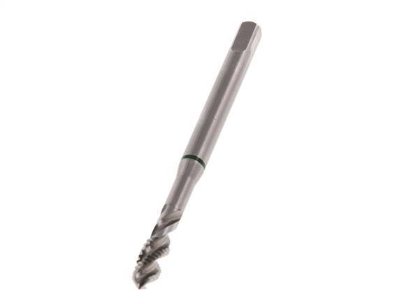 HSS-E Machine Thread Tap M6 Blind Hole 35° Clockwise Spiralled