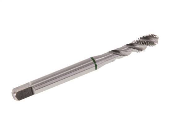 HSS-E Machine Thread Tap M8 Blind Hole 35° Clockwise Spiralled
