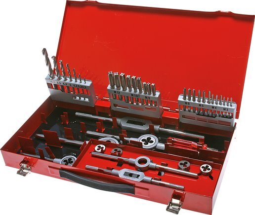 44-Piece Thread Tap And Die Set | Tameson.co.uk