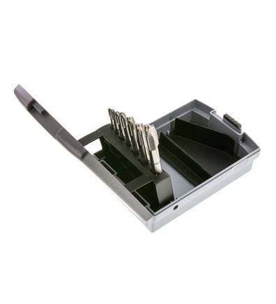 7-Piece Machine M3-M12 Thread Tapping Set HSS-E Throughway