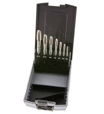 7-Piece Machine M3-M12 Thread Tapping Set HSS-E Throughway