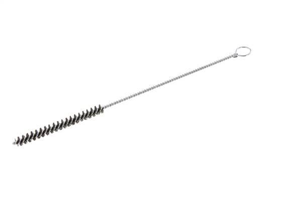 Tube Brush With Eyelet 10 mm Steel Wire Corrugated