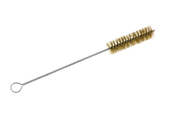Tube Brush With Eyelet 25 mm Brass Wire Corrugated