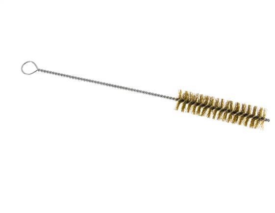 Tube Brush With Eyelet 25 mm Brass Wire Corrugated