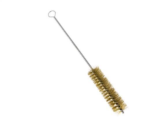 Tube Brush With Eyelet 25 mm Brass Wire Corrugated
