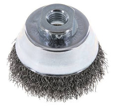 Cup Brush 65 mm (M 14X2) Steel Wire 0.35 mm (Corrugated)