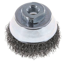 Cup Brush 65 mm (M 14X2) Steel Wire 0.35 mm (Corrugated)
