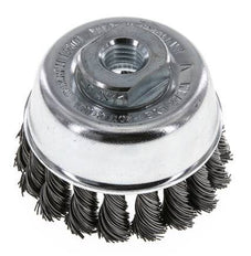 Cup Brush 65 mm (M 14X2) Steel Wire 0.5 mm (18xBraided)