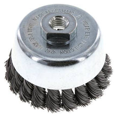 Cup Brush 90 mm (M 14X2) Steel Wire 0.5 mm (20xBraided)
