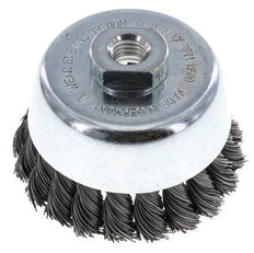Cup Brush 90 mm (M 14X2) Steel Wire 0.5 mm (20xBraided)