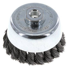 Cup Brush 90 mm (M 14X2) Steel Wire 0.5 mm (20xBraided)