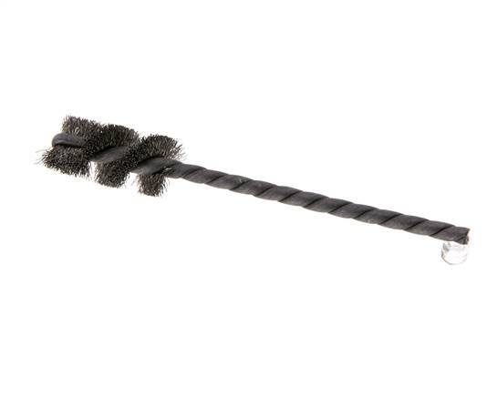 Cylinder Brush 13 mm 3.8mm Shaft Steel Wire