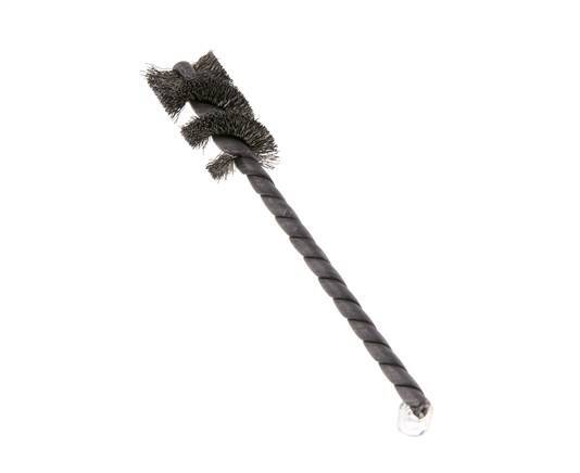 Cylinder Brush 13 mm 3.8mm Shaft Steel Wire