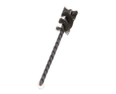 Cylinder Brush 13 mm 3.8mm Shaft Steel Wire