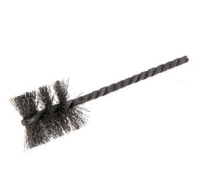Cylinder Brush 25 mm 3.8mm Shaft Steel Wire