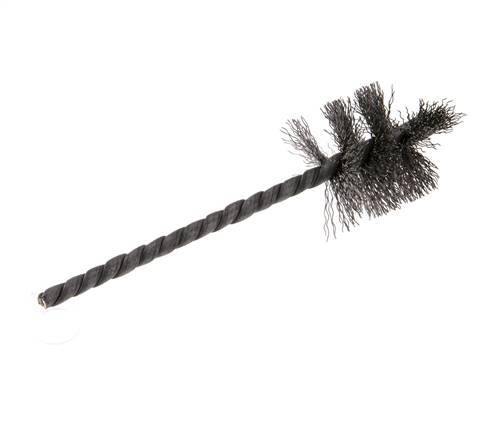 Cylinder Brush 25 mm 3.8mm Shaft Steel Wire