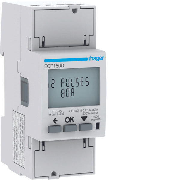 Hager Electricity Meter - ECP180D