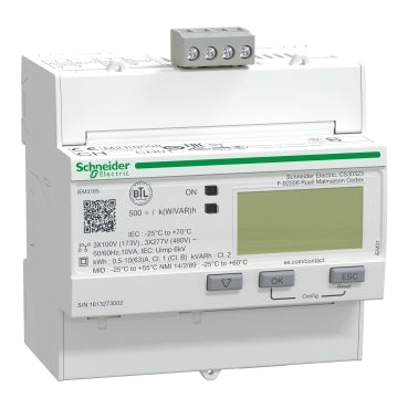 Schneider Electric Acti 9 Electricity Meter - A9MEM3165