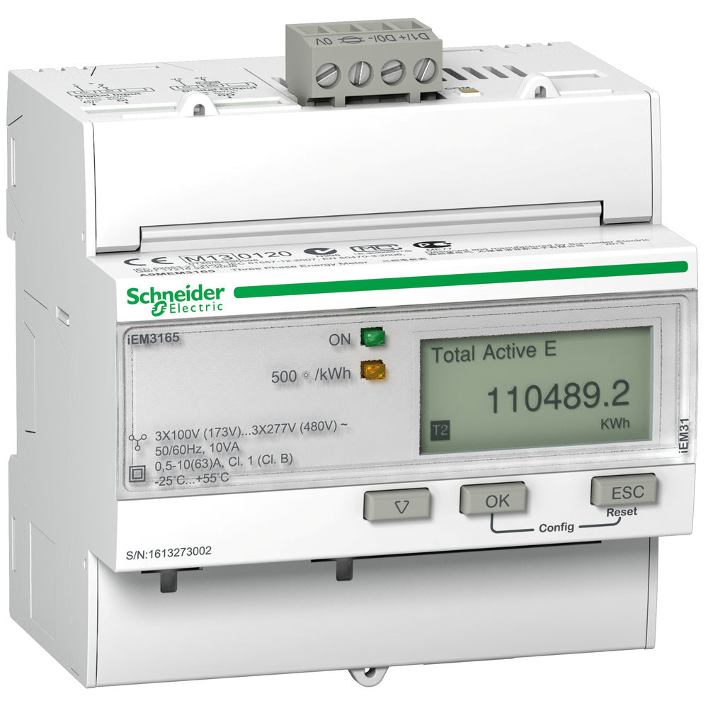 Schneider Electric Acti 9 Electricity Meter - A9MEM3165