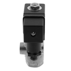 Solenoid Valve TP-DD 1/4'' 3/2 Way UN Stainless Steel FKM 0-1.7bar 24V AC