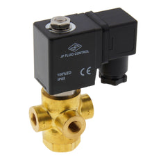 Solenoid Valve TP-DB 1/8'' 3/2 Way NO Brass EPDM 0-11bar 120V AC