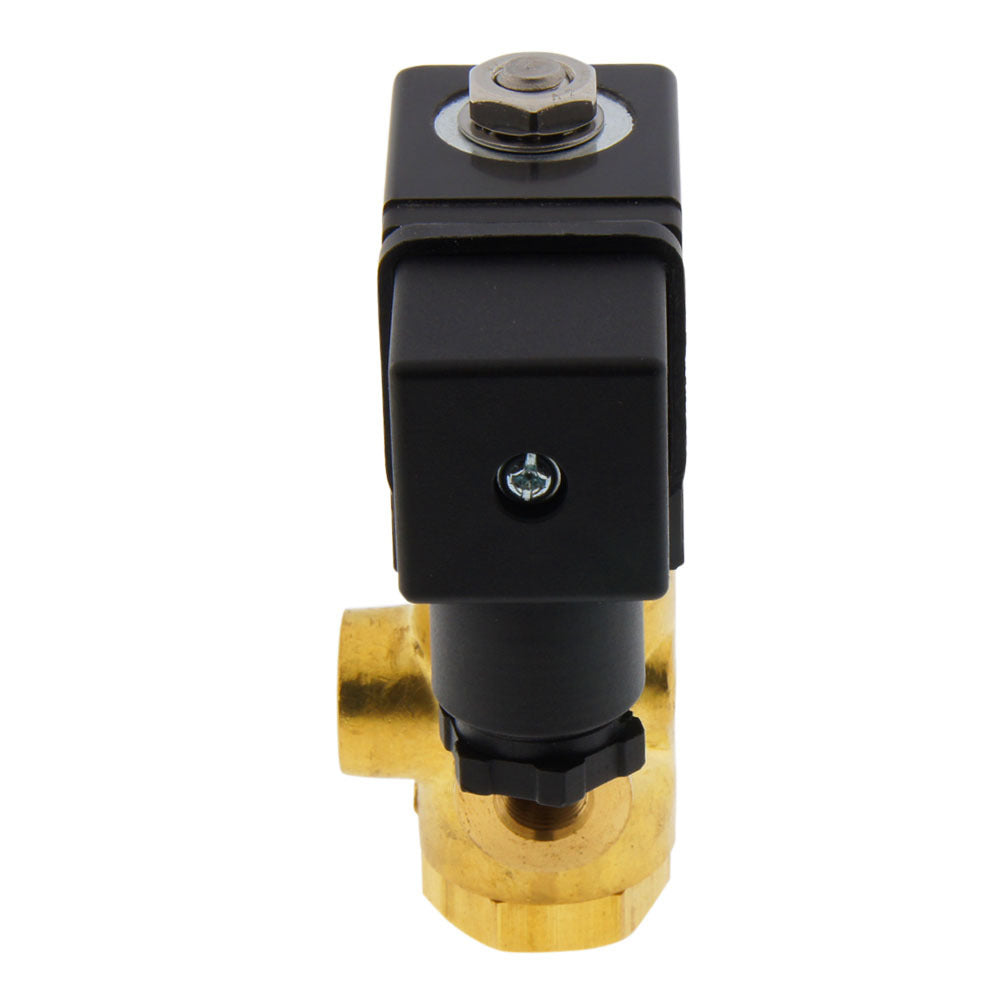 Solenoid Valve TP-DA 1/8'' 3/2 Way NC Brass FKM 0-11bar 24V AC